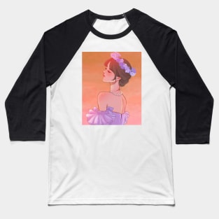 Demure Baseball T-Shirt